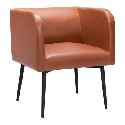 Horbat Leather Upholstered Dining Chair