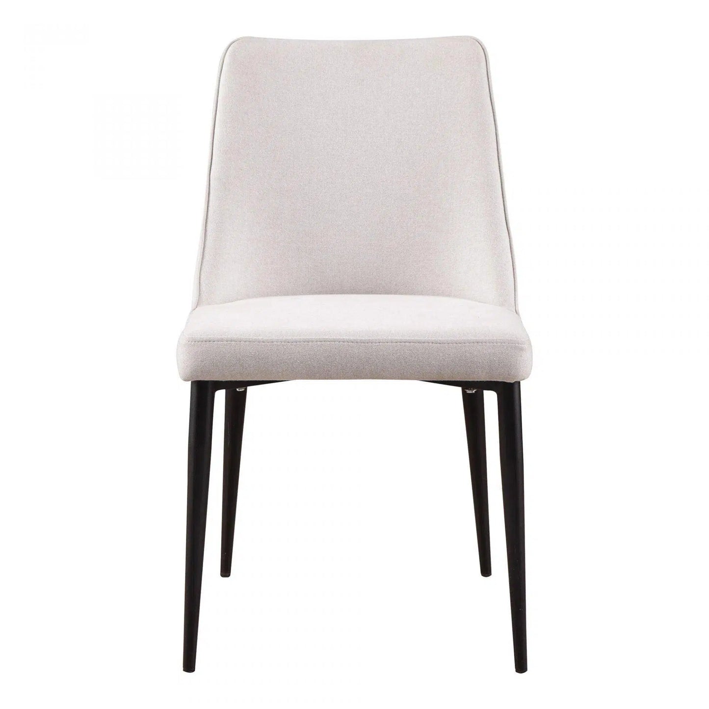 Lula Polyester Upholstered Armless Dining Chair (Set Of 2)