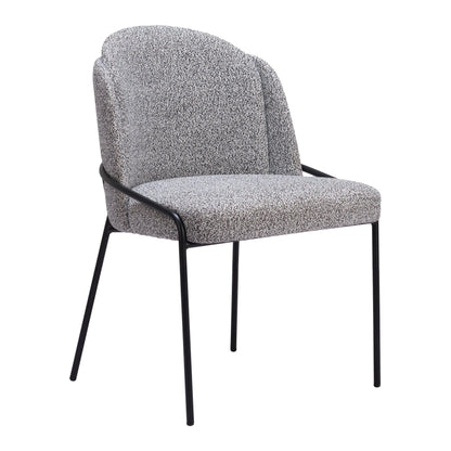 Jambi Polyester Upholstered Armless Dining Chair (Set Of 2)