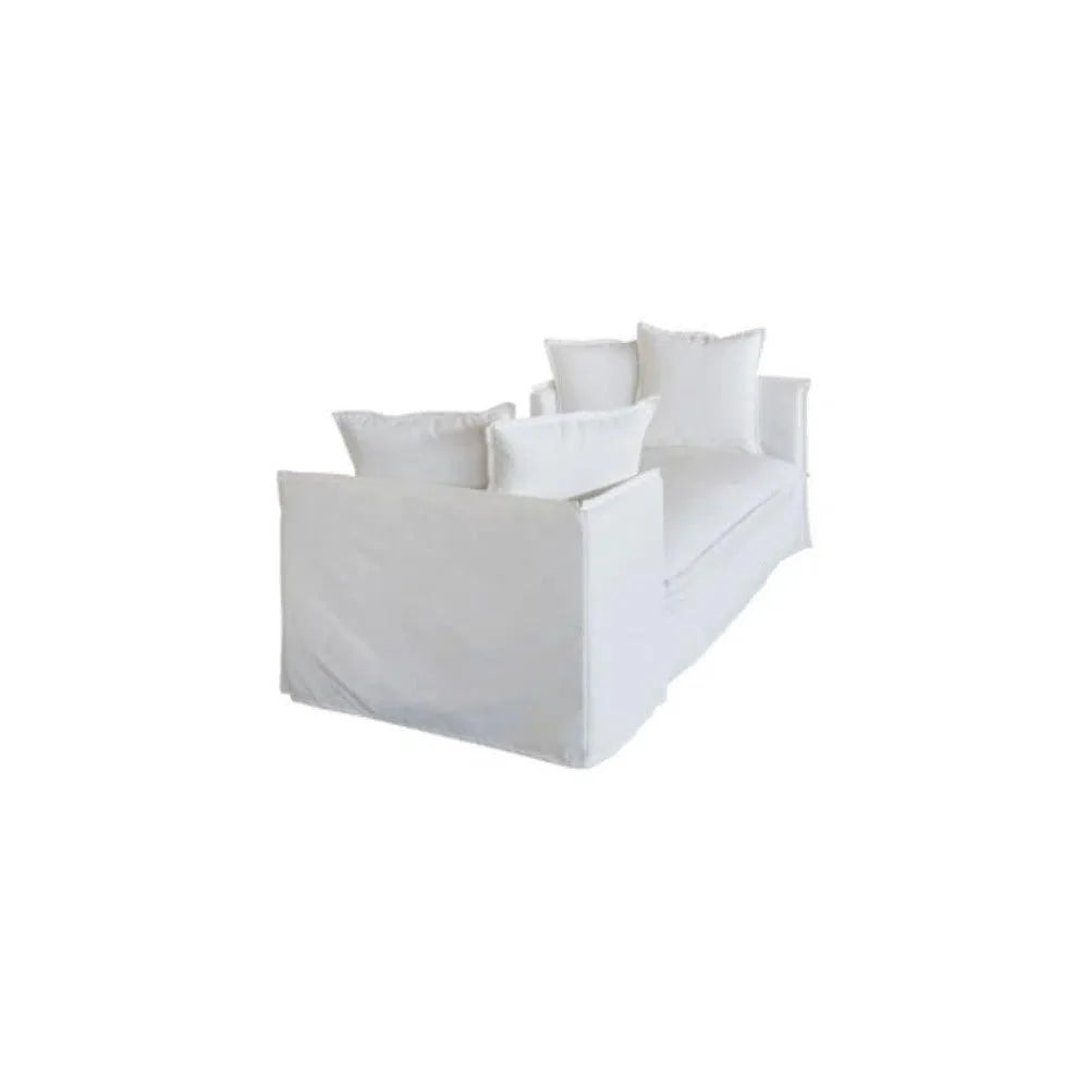 Jason Outdoor Slipcovered Daybed White Beds LOOMLAN By Artesia