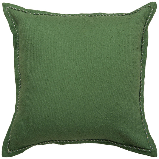 Karry Cotton Throw Pillow With Down Insert Throw Pillows LOOMLAN By LOOMLAN