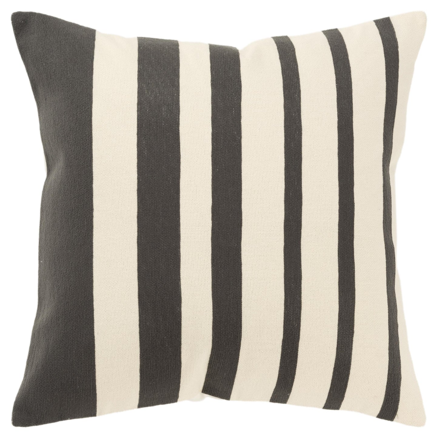 Leo Striped Couch Throw Pillow Covers With Down Insert Throw Pillows LOOMLAN By LOOMLAN