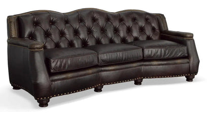 Uptown Sebastian Liberate with Liberty - Custom Leather Sofa