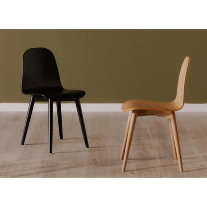 Lissi Wooden Armless Dining Chair