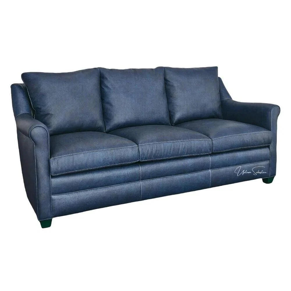 Uptown Sebastian Lone Star Custom Chiller - Texas-Sized Leather Couch