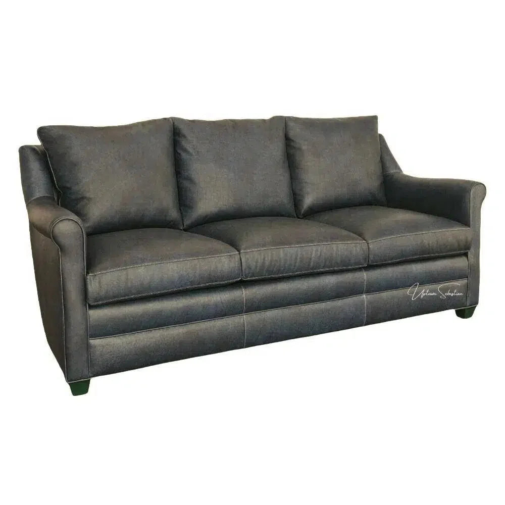 Uptown Sebastian Lone Star Custom Chiller - Texas-Sized Leather Couch