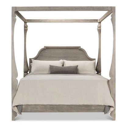 Madeline Brown Wooden Bed Frame