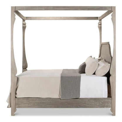 Madeline Brown Wooden Bed Frame