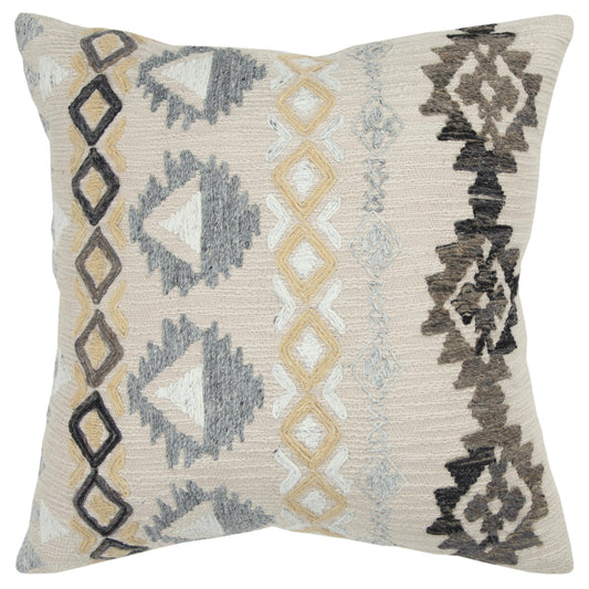 Marge Boho Throw Pillow With Down Insert Throw Pillows LOOMLAN By LOOMLAN