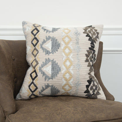 Marge Boho Throw Pillow With Down Insert Throw Pillows LOOMLAN By LOOMLAN