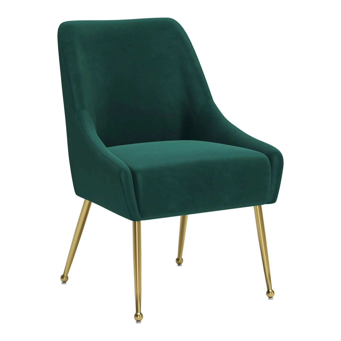 Maxine Polyester Upholstered Armless Dining Chair