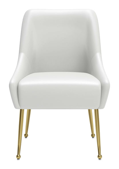 Maxine Polyester Upholstered Armless Dining Chair