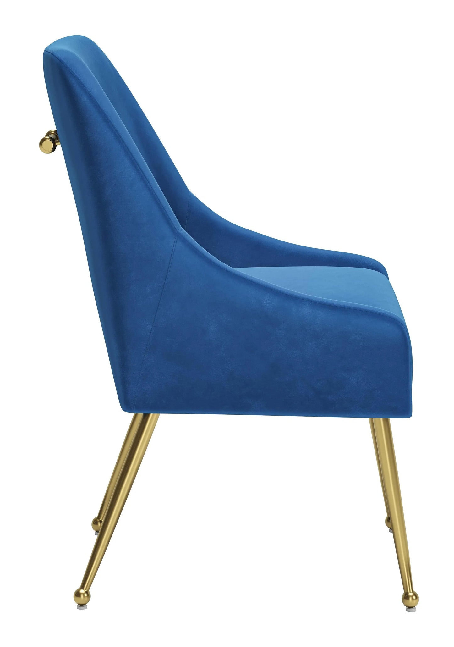 Maxine Polyester Upholstered Armless Dining Chair