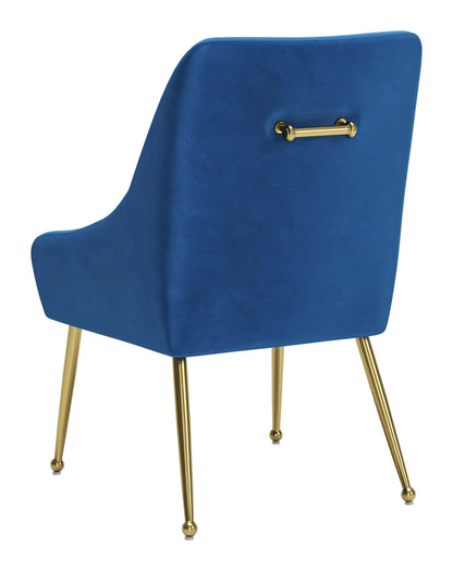 Maxine Polyester Upholstered Armless Dining Chair