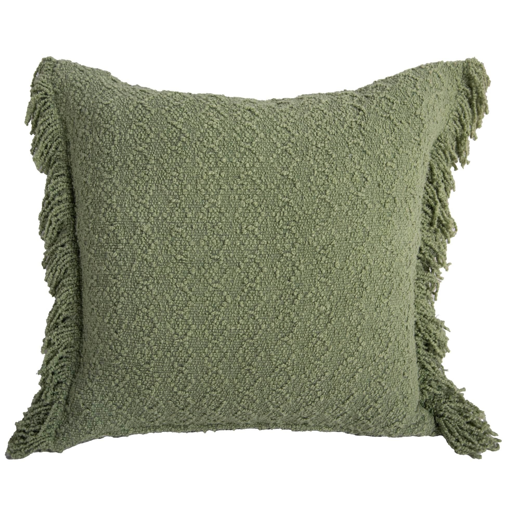 Medow Boho Throw Pillow With Down Insert Throw Pillows LOOMLAN By LOOMLAN