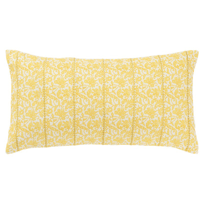 Mia Botanical Long Lumbar Pillow For Bed Throw Pillows LOOMLAN By LOOMLAN