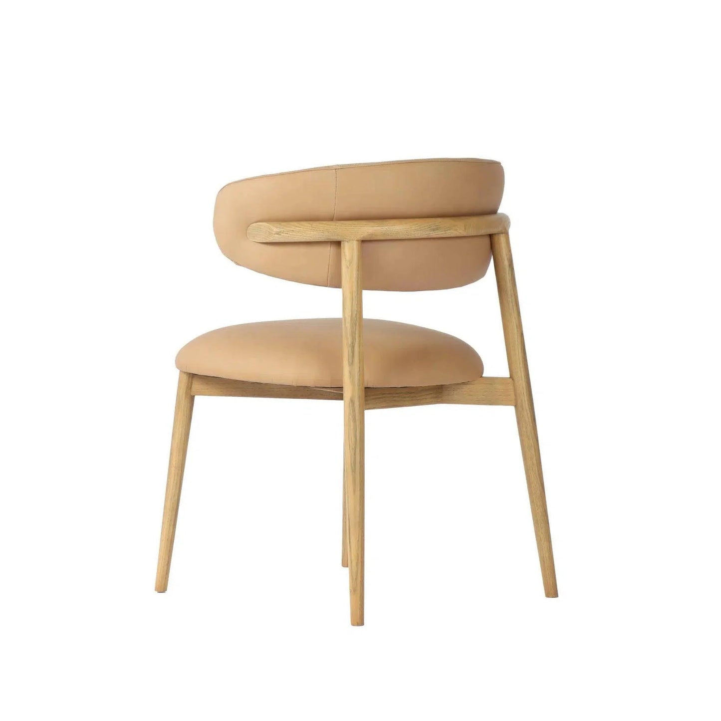 Milo Polyester Upholstered Armless Dining Chair