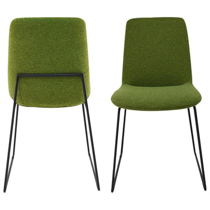 Ruth Polyester Upholstered Dining Chair (Set Of 2)