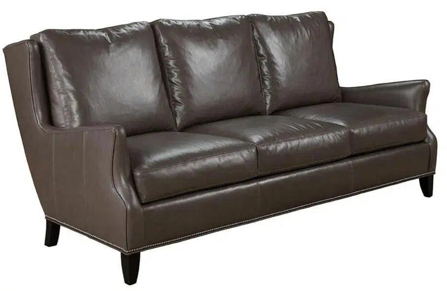 Uptown Sebastian Mountain Majesty Hand - Elevated Leather Sofa