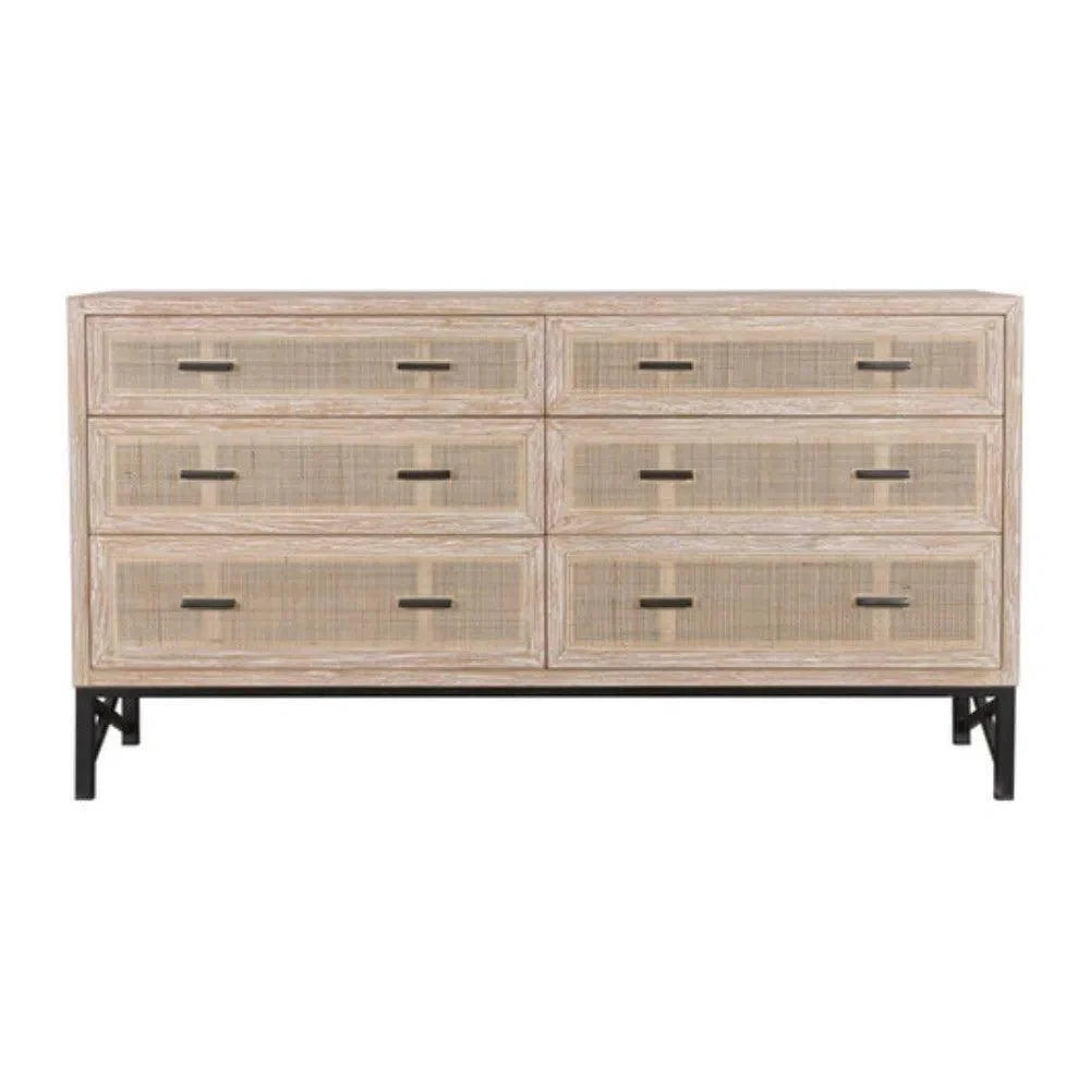 Noah 6 Drawer Dresser Natura Dressers LOOMLAN By Artesia