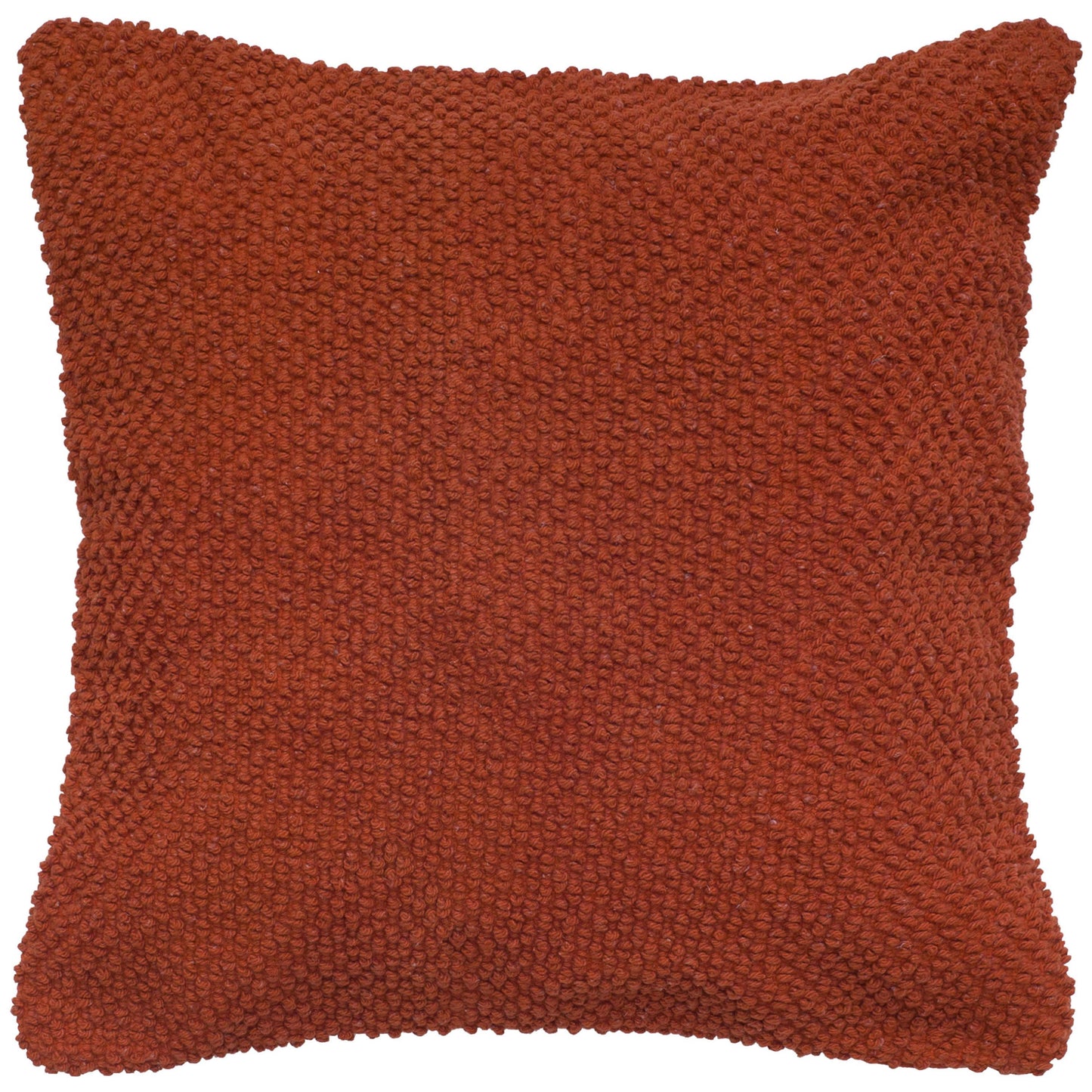 Nubby Texture Retro Throw Pillow With Down Insert Throw Pillows LOOMLAN By LOOMLAN