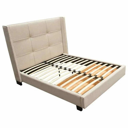 Beverly Fabric Upholstered  Bed With Storage