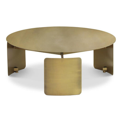 Senshi Steel Round Coffee Table