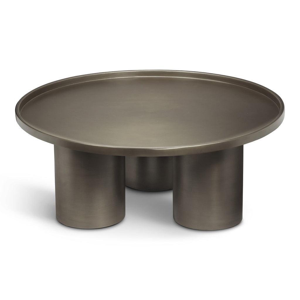 Sofia Steel Round Coffee Table