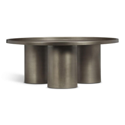 Sofia Steel Round Coffee Table