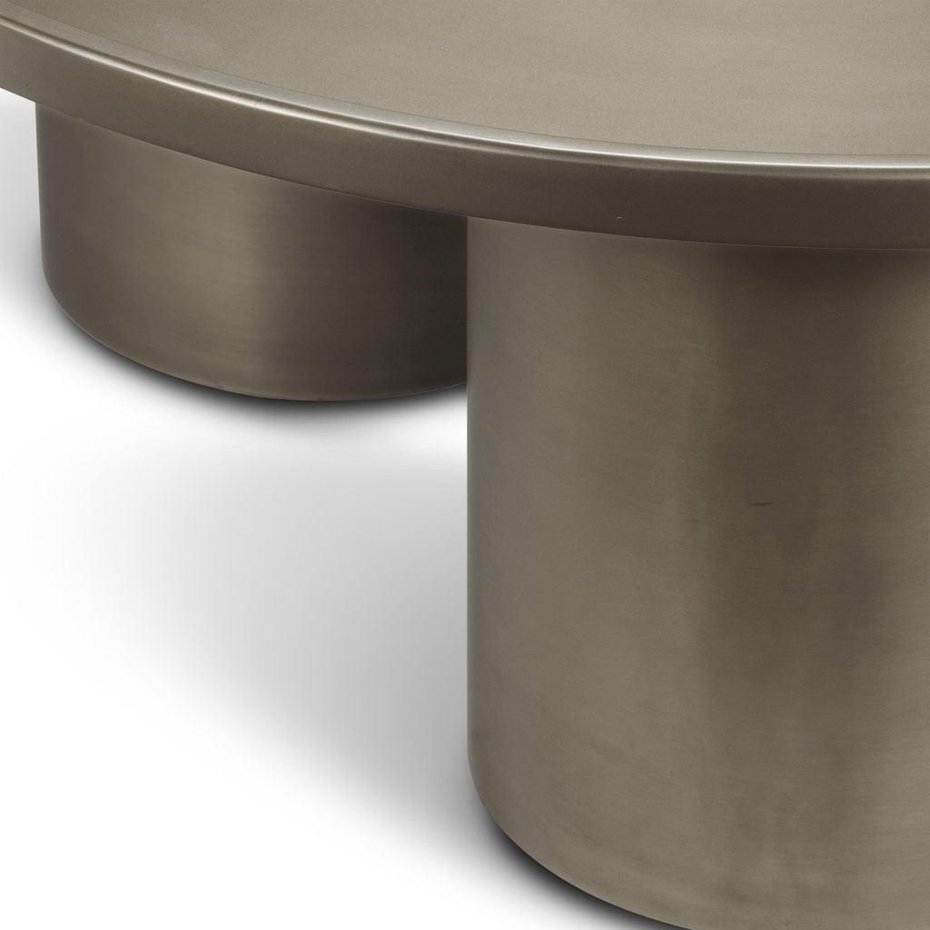 Sofia Steel Round Coffee Table