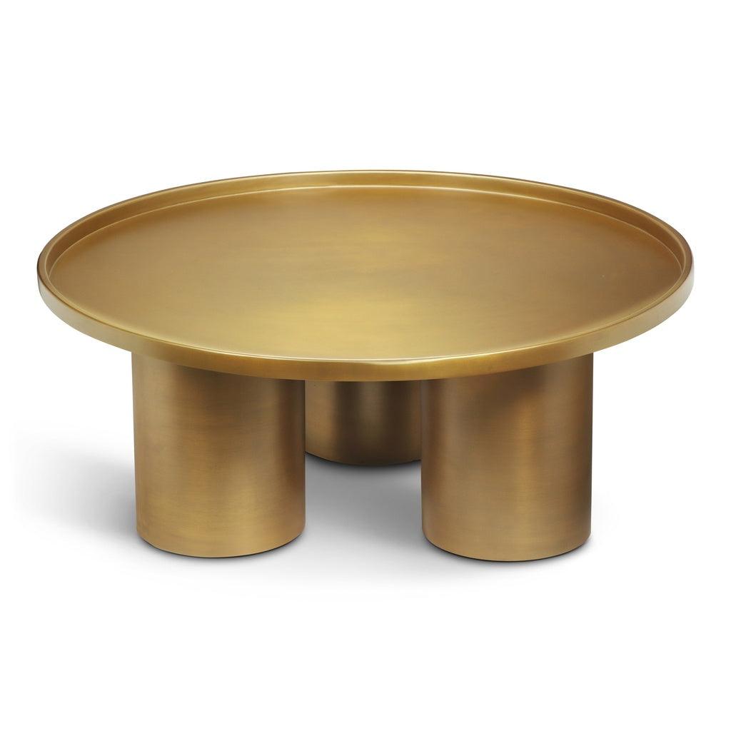 Sofia Steel Round Coffee Table