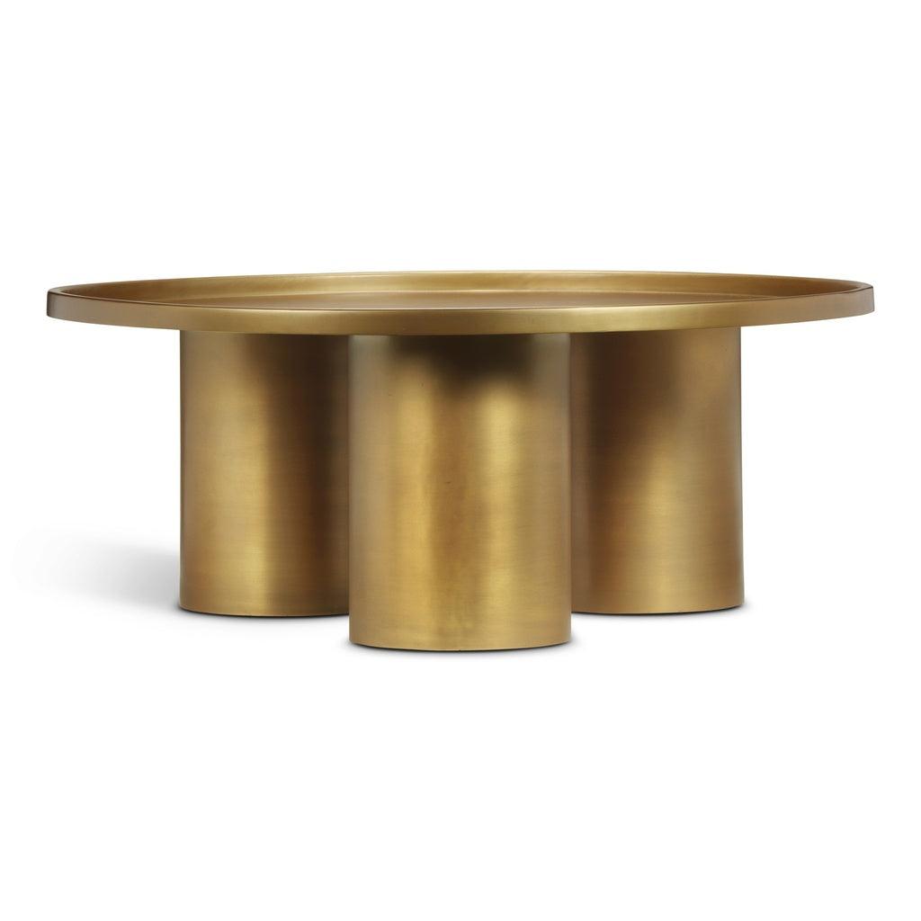 Sofia Steel Round Coffee Table