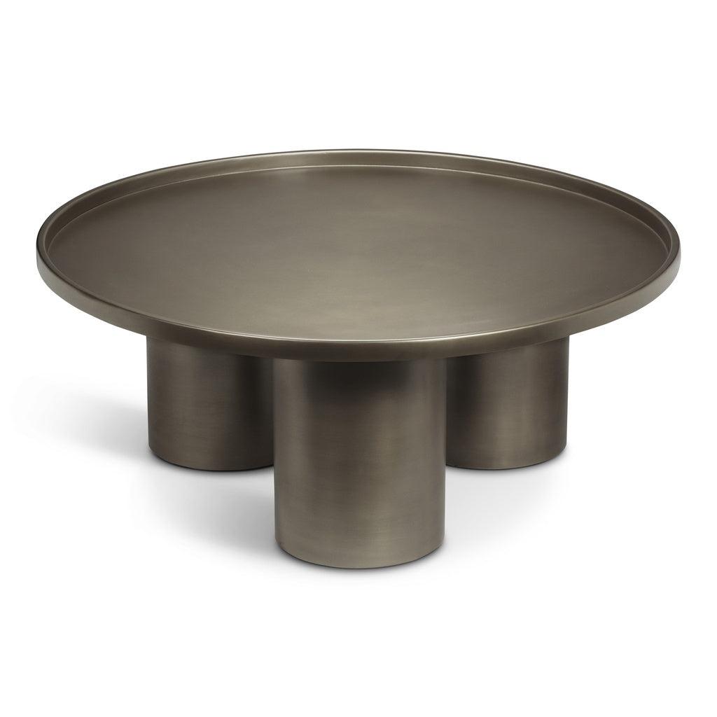 Sofia Steel Round Coffee Table