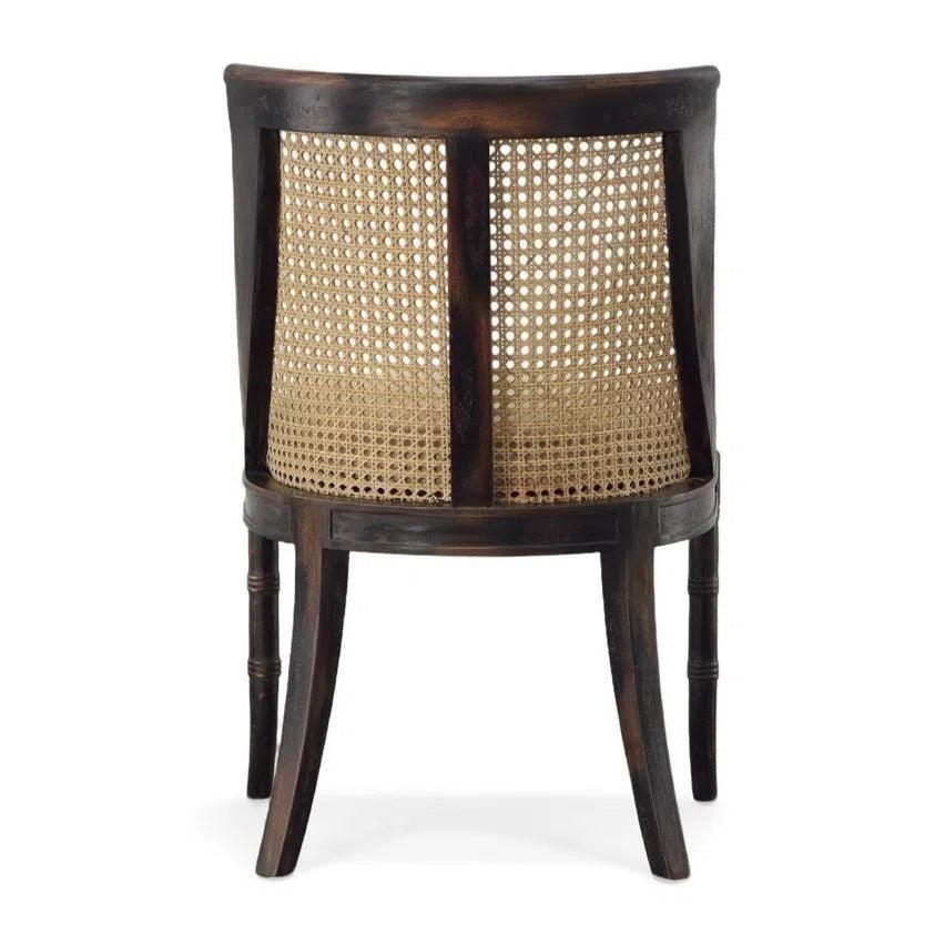 Furniture Classics Spoonback Mahogany Armless Side Chair 2PC