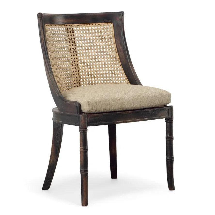Furniture Classics Spoonback Mahogany Armless Side Chair 2PC