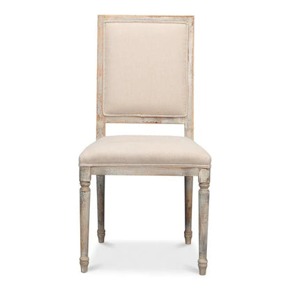 Square Fabric Upholstered Dining Chair (Set Of 2)