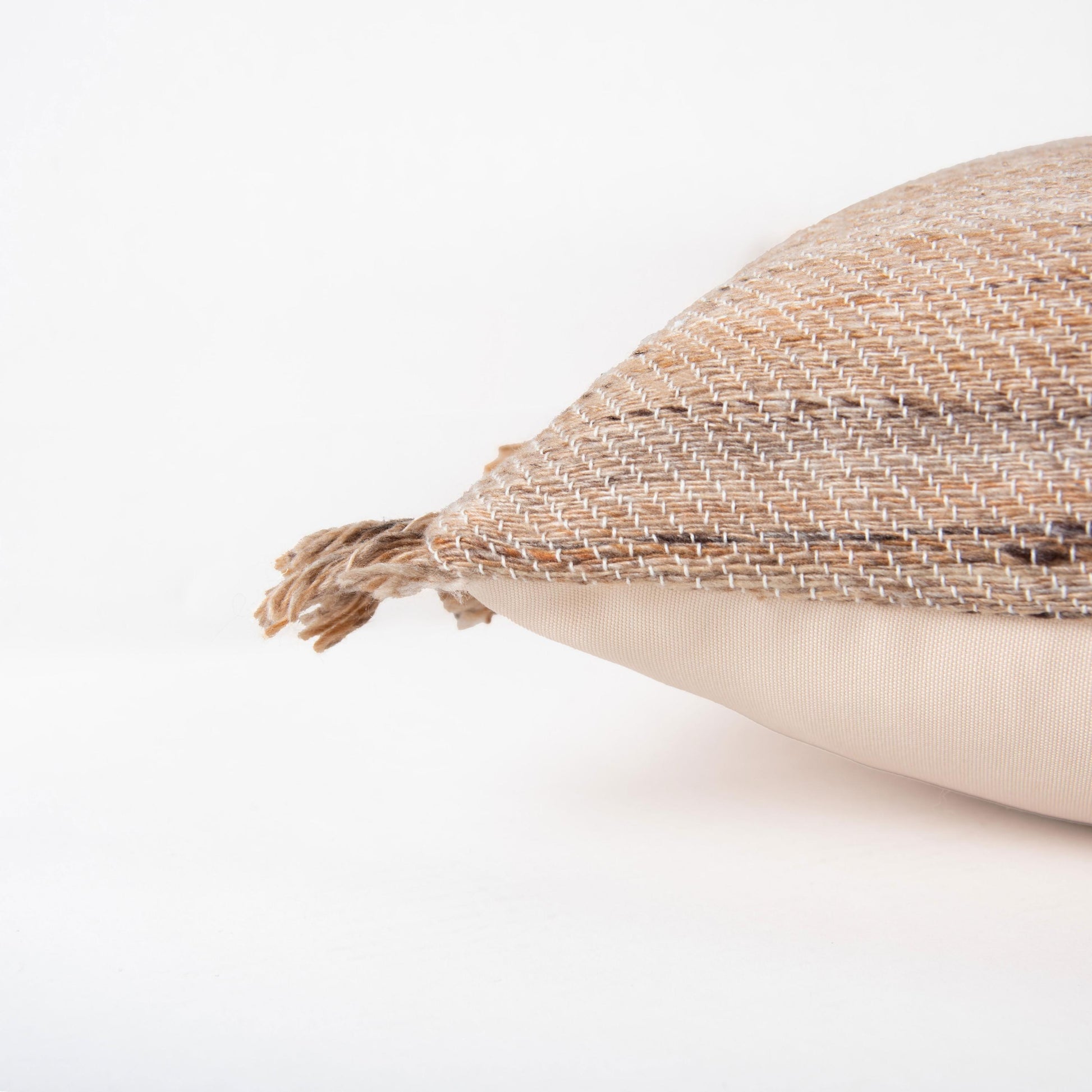 Striped Multicolor Throw Pillows For Outdoors Outdoor Pillows LOOMLAN By LOOMLAN