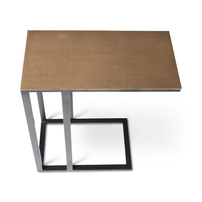 Tanu-C Aluminum Rectangular End Table