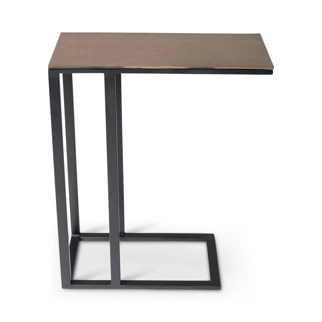 Tanu-C Aluminum Rectangular End Table