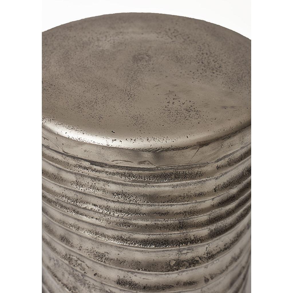 Tara Reclaimed Aluminum Stool