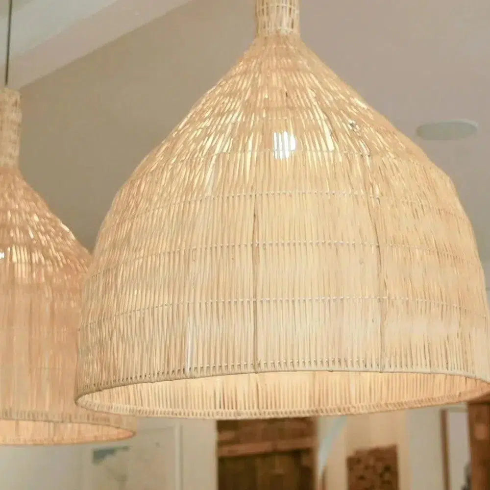 Teshi Rattan Made Handmade Hanging Lamp