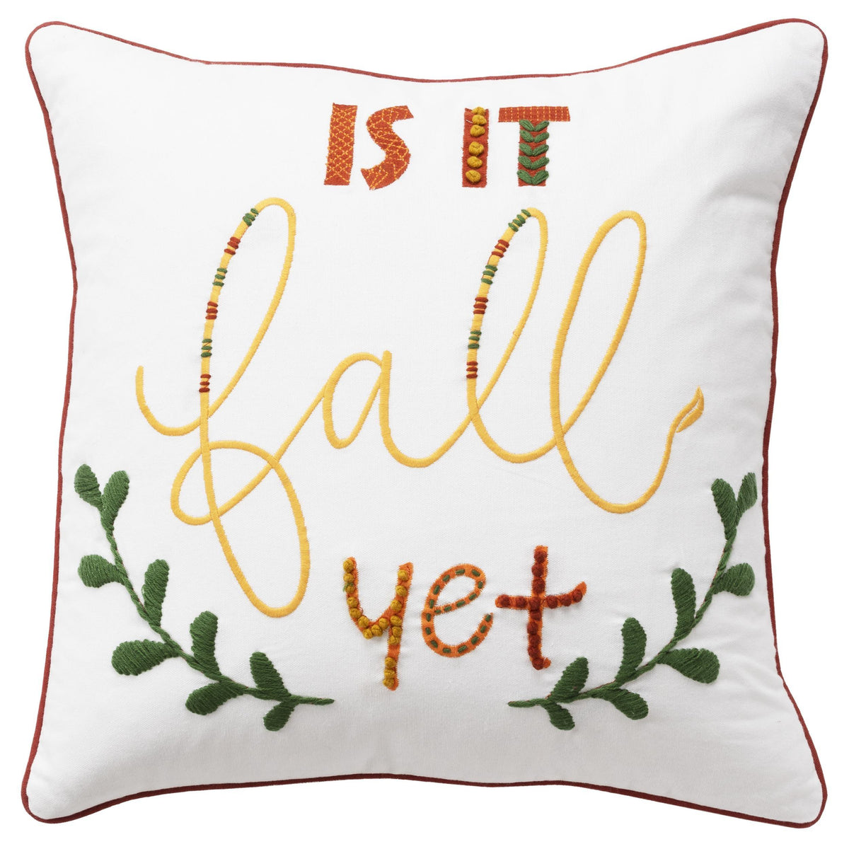 LOOMLAN Thanksgiving Couch Pillow With Words Nico