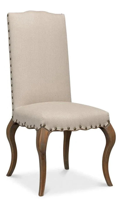 Thorne Linen Upholstered Armless Dining Chair (Set Of 2)