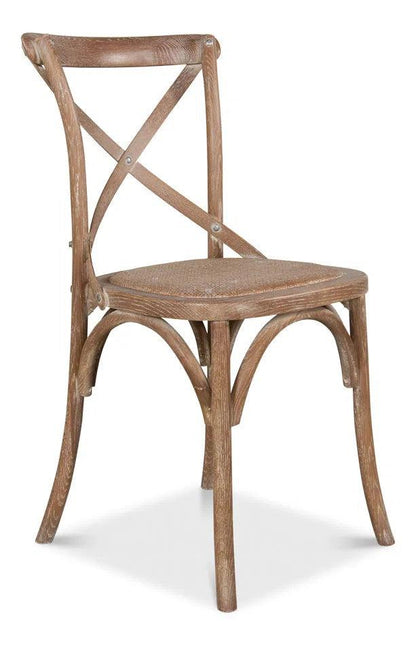 Tuileries Wood Framed Armless Dining Chair (Set Of 2)