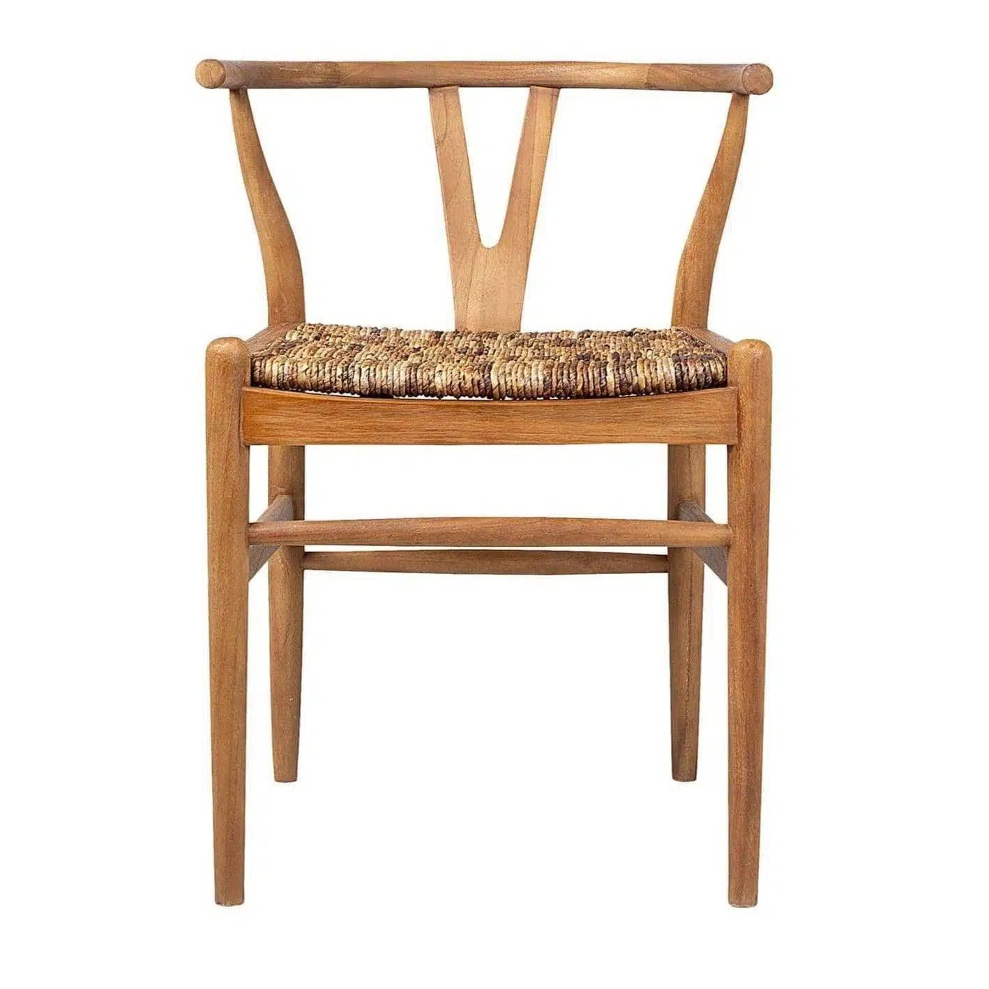 D-Bodhi Caterpillar Wood Seat Armless Twin Chair