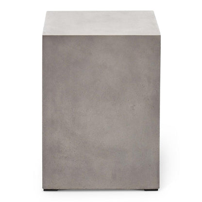 Una Concrete Outdoor Stool