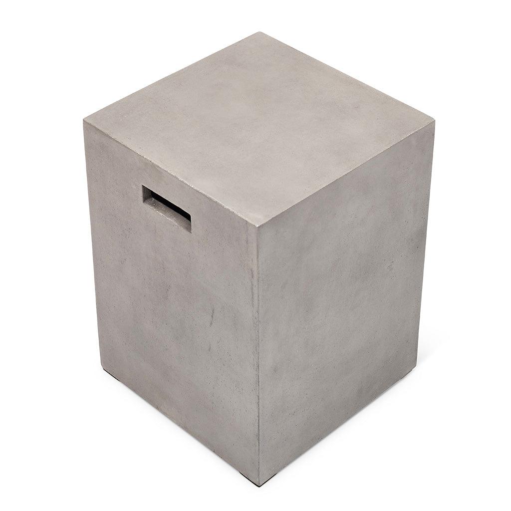 Una Concrete Outdoor Stool