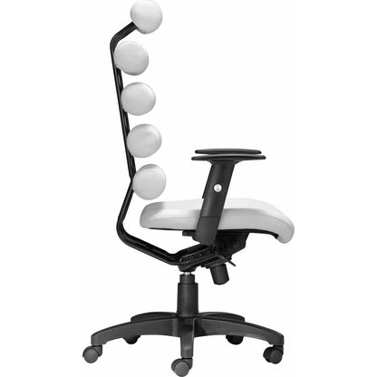 Unico Office Chair White Office Chairs LOOMLAN By Zuo Modern