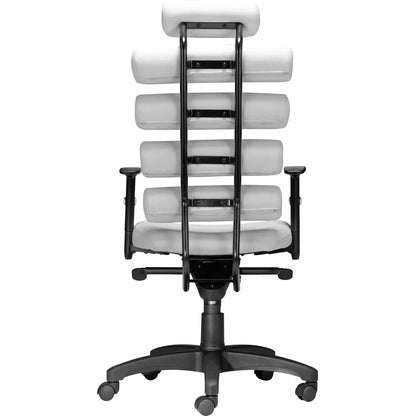 Unico Office Chair White Office Chairs LOOMLAN By Zuo Modern