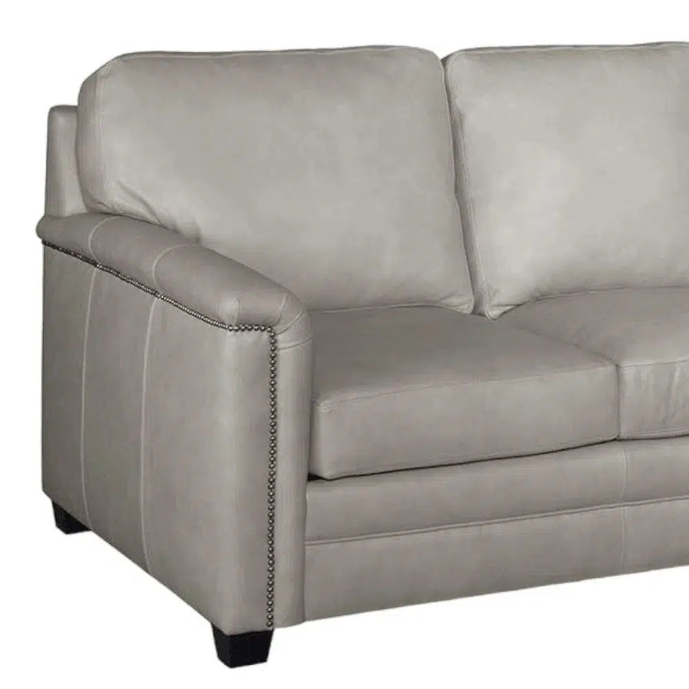 United We Sit Leather Sofa Made for Patriots Sofas & Loveseats LOOMLAN By Uptown Sebastian